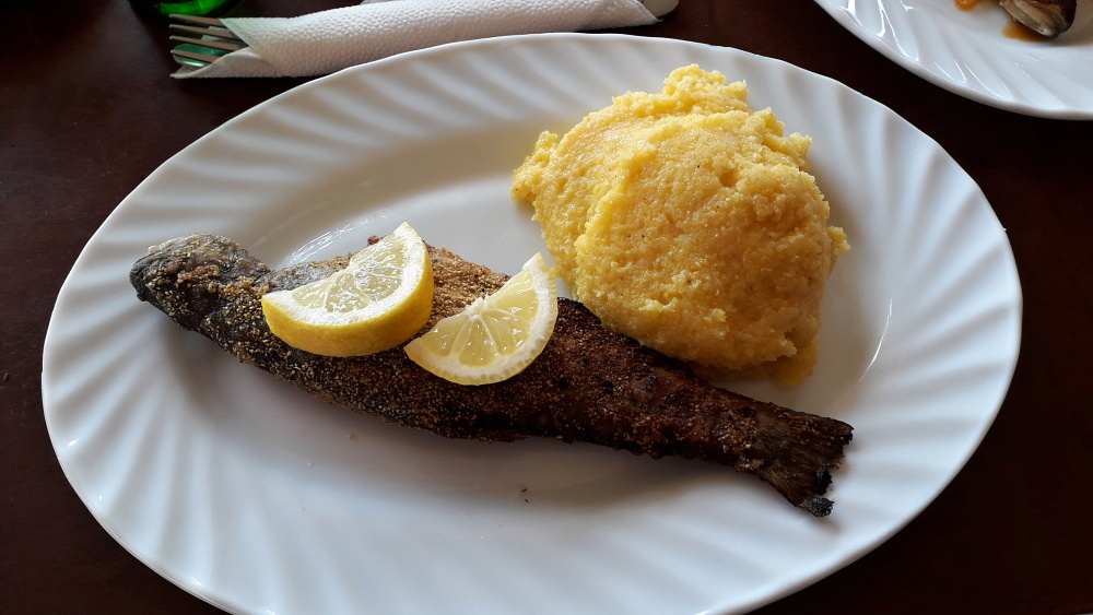 Pește cu mămăliguță, top restaurante colibita